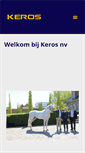 Mobile Screenshot of keros.be