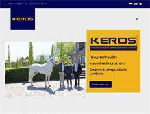 Tablet Screenshot of keros.be